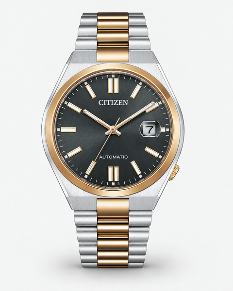 Citizen NJ0154-80H TSUYOSA Two-Tone Automatic 40 mm Black Dial Watch