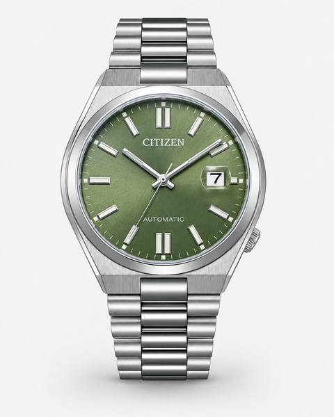 Citizen NJ0158-89Z TSUYOSA Automatic 40 mm Olive Green Dial Watch