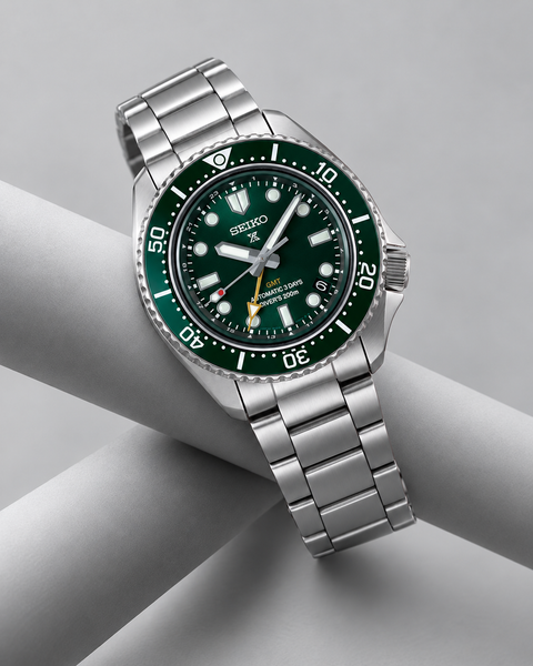 Seiko SPB381J1 Prospex Sea Automatic GMT Diver Watch