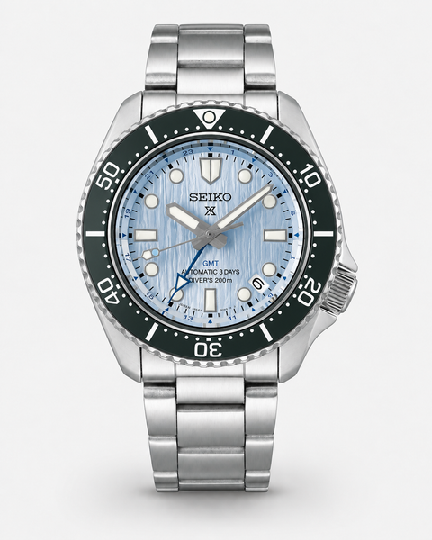 Seiko SPB385J1 Prospex Sea Automatic GMT Diver 42.0 mm Ice blue Dial Watch