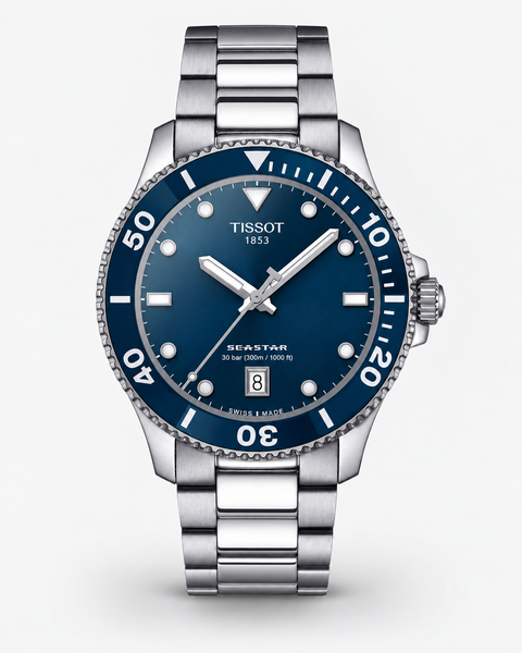 Tissot T120.410.11.041.00 Seastar 1000 Quartz 40 mm Blue Dial Watch