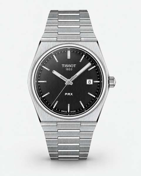 Tissot T137.410.11.051.00 PRX Quartz 40 mm Black Dial Watch