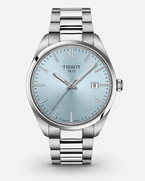 Tissot T150.410.11.351.00 PR 100 Quartz 40 mm Light Blue Dial Watch