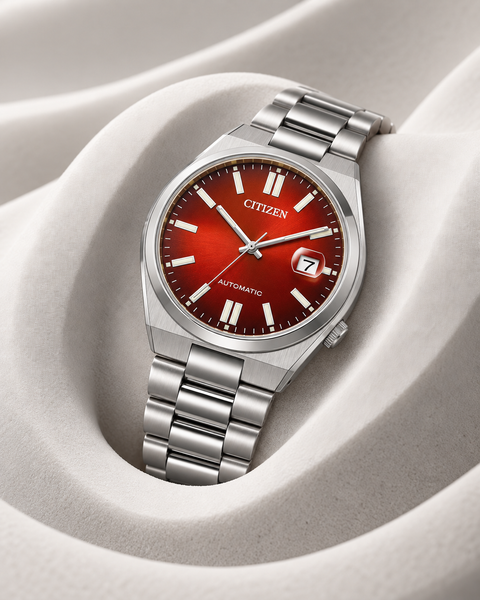 Citizen NJ0150-56W TSUYOSA Automatic 40 mm Red Dial Watch