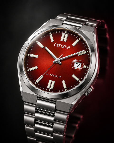 Citizen NJ0150-56W TSUYOSA Automatic 40 mm Red Dial Watch