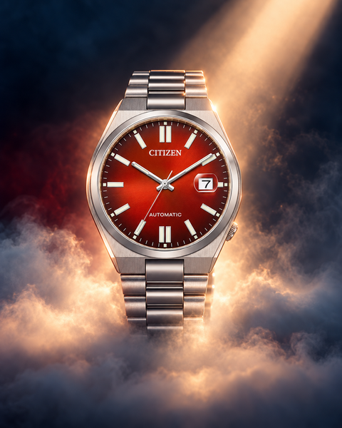 Citizen NJ0150-56W TSUYOSA Automatic 40 mm Red Dial Watch