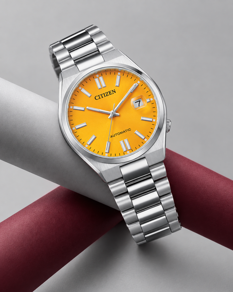 Citizen NJ0150-56Z TSUYOSA Automatic 40 mm Yellow Dial Watch