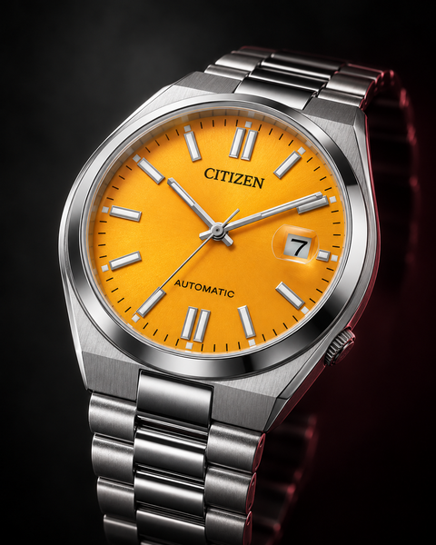 Citizen NJ0150-56Z TSUYOSA Automatic 40 mm Yellow Dial Watch