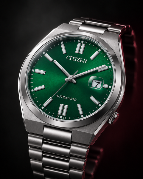 Citizen NJ0150-81X TSUYOSA Automatic 40 mm Green Dial Watch