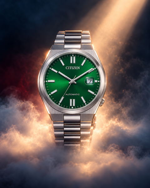 Citizen NJ0150-81X TSUYOSA Automatic 40 mm Green Dial Watch