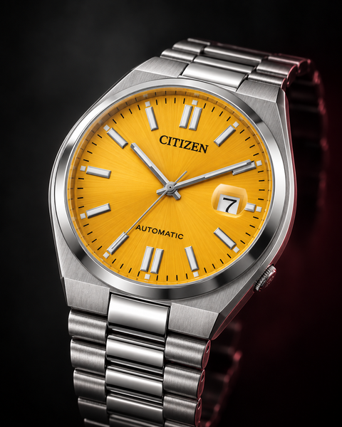 Citizen NJ0150-81Z TSUYOSA Automatic 40 mm Yellow Dial Watch