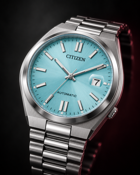 Citizen NJ0151-53M TSUYOSA Automatic 40 mm Sky Blue / Aqua Dial Watch