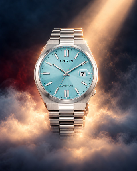 Citizen NJ0151-53M TSUYOSA Automatic 40 mm Sky Blue / Aqua Dial Watch