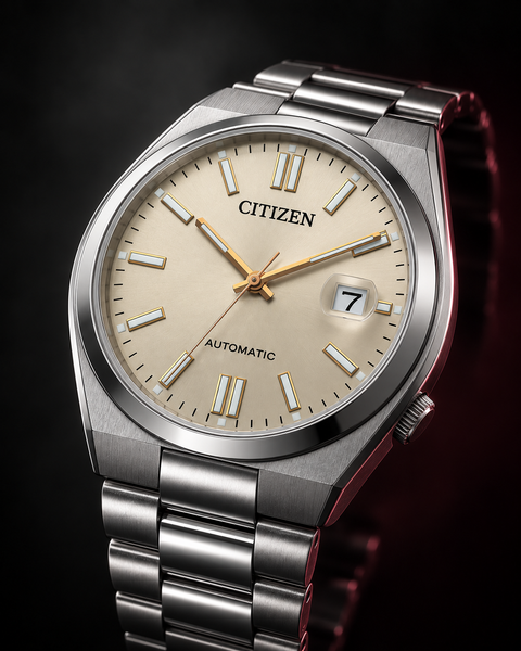 Citizen NJ0151-88W TSUYOSA Automatic 40 mm Champagne Dial Watch