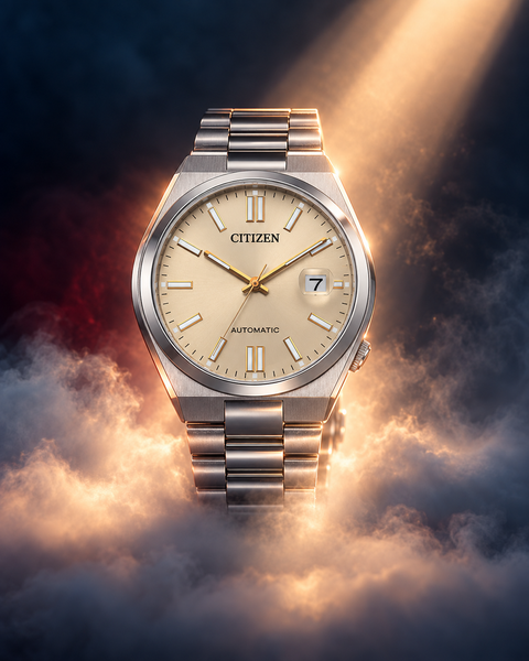 Citizen NJ0151-88W TSUYOSA Automatic 40 mm Champagne Dial Watch