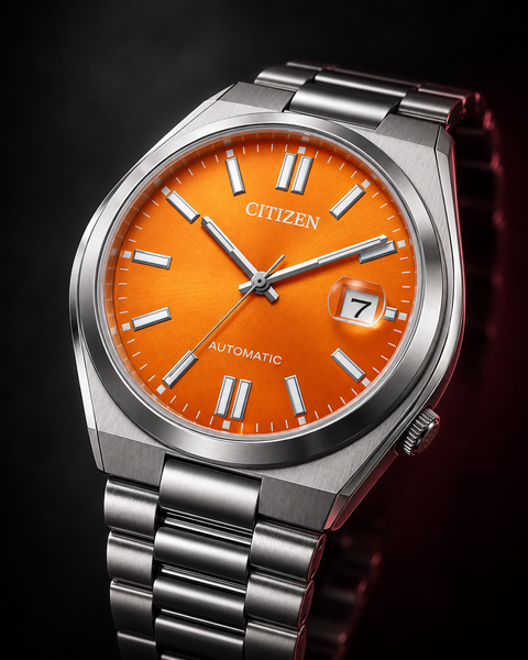 Citizen NJ0151-88Z TSUYOSA Automatic 40 mm Orange Dial Watch