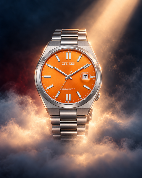 Citizen NJ0151-88Z TSUYOSA Automatic 40 mm Orange Dial Watch