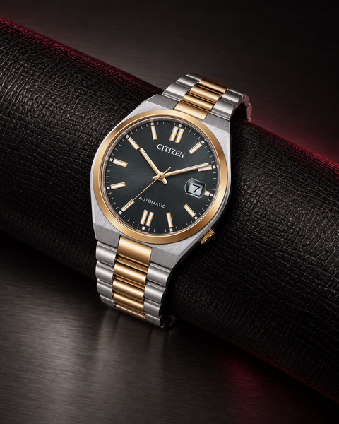 Citizen NJ0154-80H TSUYOSA Two-Tone Automatic 40 mm Black Dial Watch