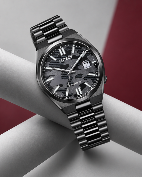 Citizen NJ0155-87E TSUYOSA Automatic 40 mm Black Dial Watch