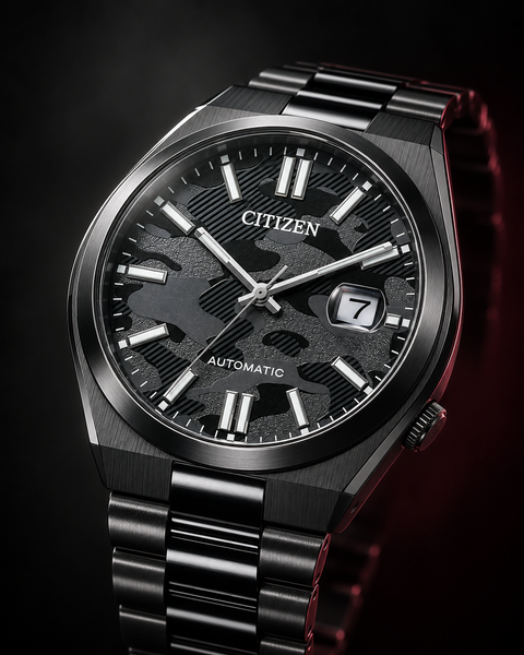 Citizen NJ0155-87E TSUYOSA Automatic 40 mm Black Dial Watch