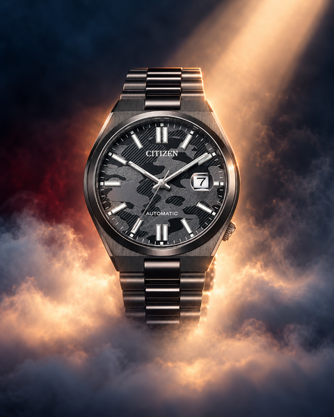 Citizen NJ0155-87E TSUYOSA Automatic 40 mm Black Dial Watch