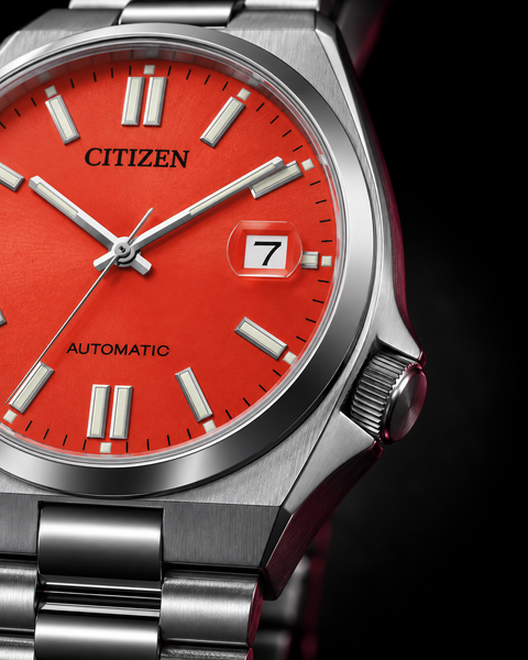 Citizen NJ0158-89W TSUYOSA Automatic 40 mm Red Dial Watch