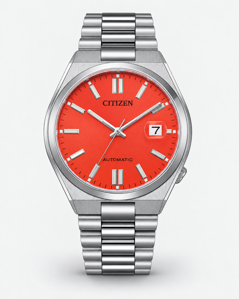 Citizen NJ0158-89W TSUYOSA Automatic 40 mm Red Dial Watch