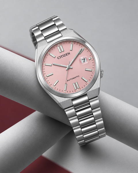 Citizen NJ0158-89X TSUYOSA Automatic 40 mm Pink Dial Watch