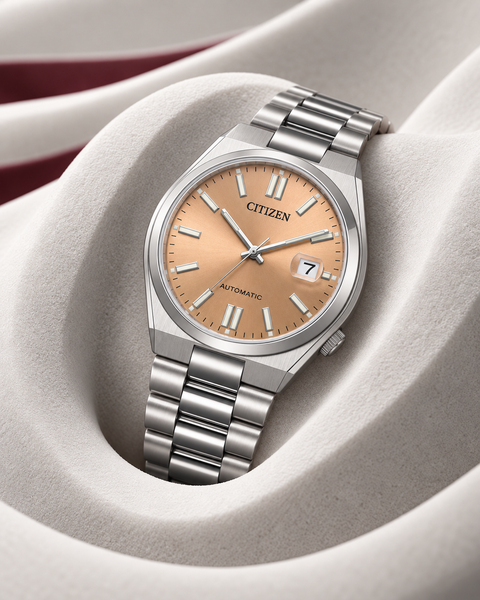 Citizen NJ0158-89Y TSUYOSA Automatic 40 mm Salmon Dial Watch