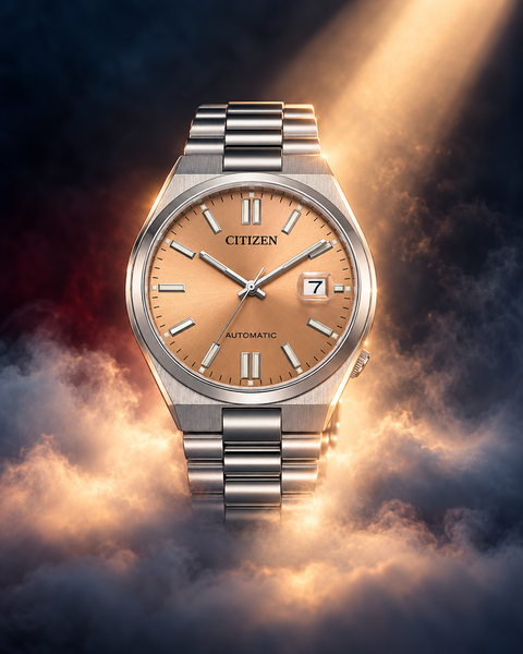 Citizen NJ0158-89Y TSUYOSA Automatic 40 mm Salmon Dial Watch