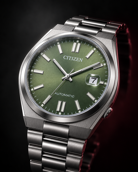 Citizen NJ0158-89Z TSUYOSA Automatic 40 mm Olive Green Dial Watch