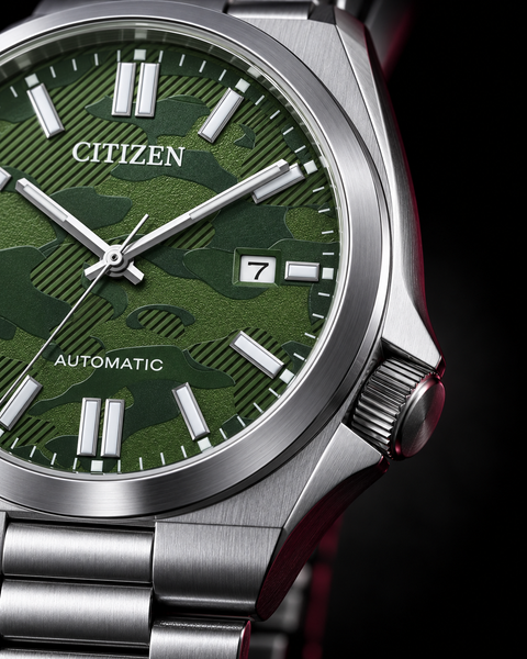 Citizen NJ0159-86X TSUYOSA Automatic 40 mm Olive Green Dial Watch