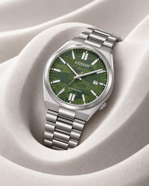 Citizen NJ0159-86X TSUYOSA Automatic 40 mm Olive Green Dial Watch