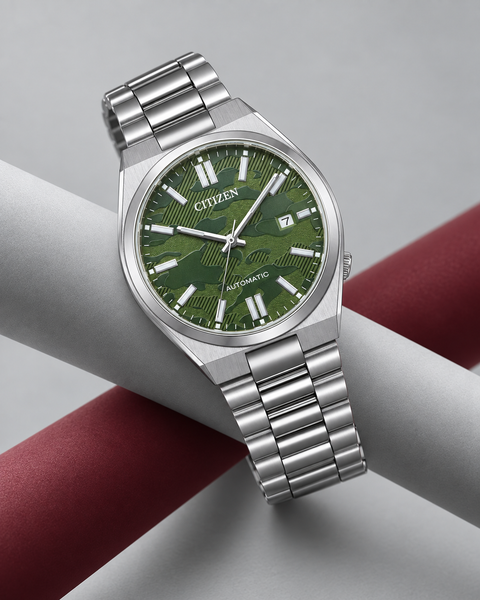 Citizen NJ0159-86X TSUYOSA Automatic 40 mm Olive Green Dial Watch