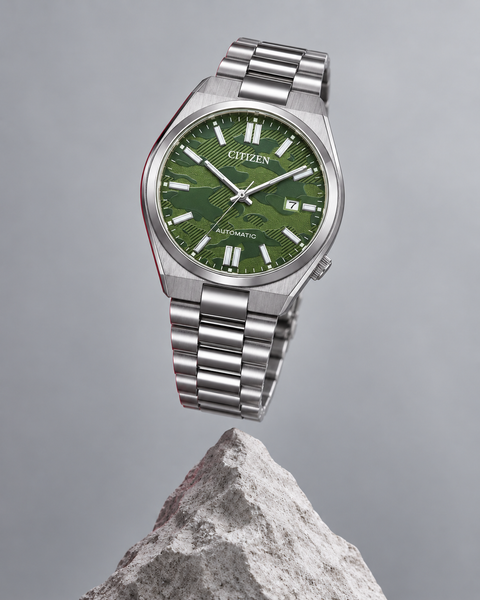 Citizen NJ0159-86X TSUYOSA Automatic 40 mm Olive Green Dial Watch