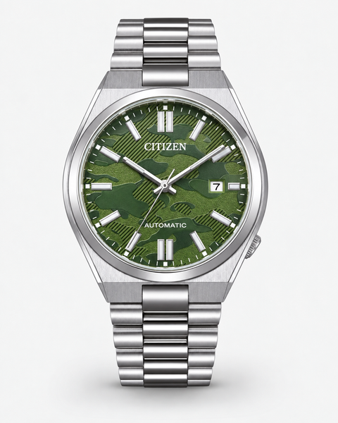 Citizen NJ0159-86X TSUYOSA Automatic 40 mm Olive Green Dial Watch