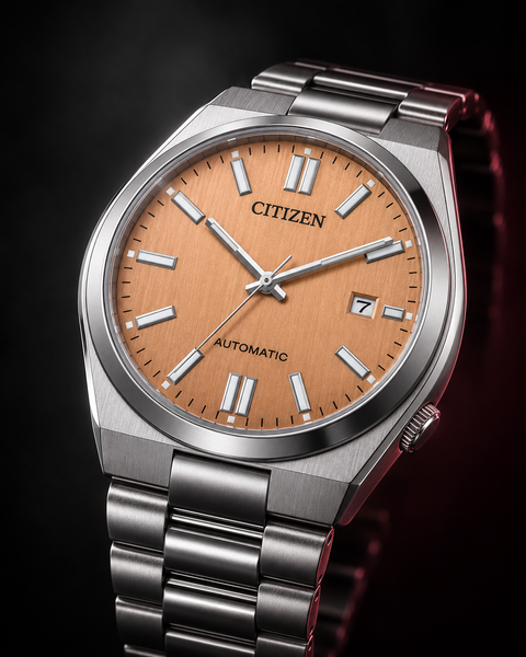 Citizen NJ0159-86Z TSUYOSA Automatic 40 mm Salmon Dial Watch