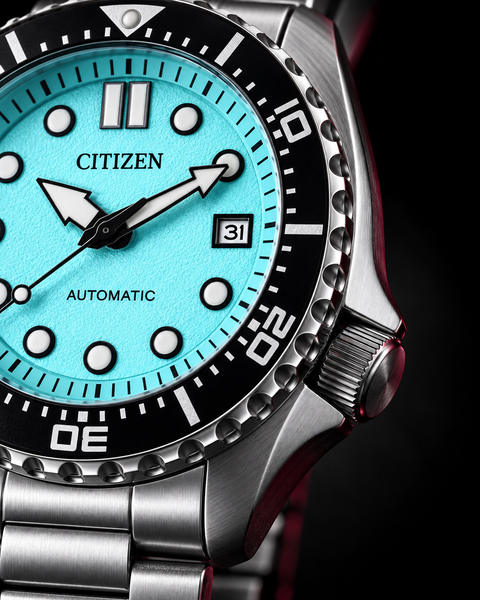 Citizen NJ0170-83X Mechanical Automatic 43 mm Aqua Blue Dial Watch