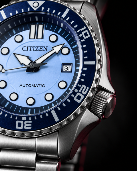 Citizen NJ0178-81M Mechanical Automatic 43 mm Beginning Blue Dial Watch