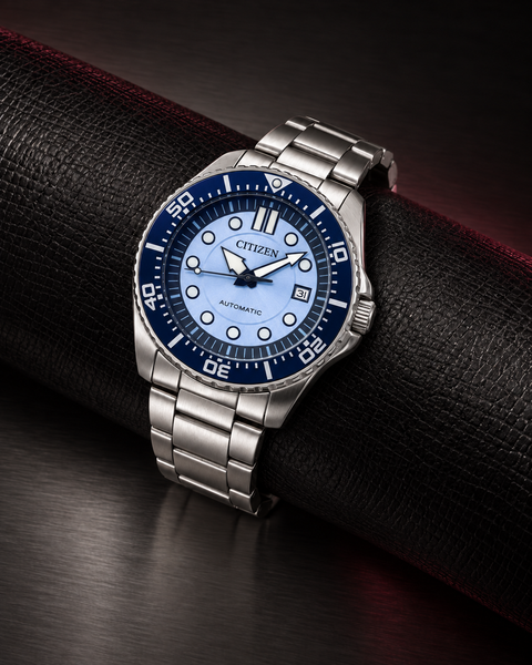 Citizen NJ0178-81M Mechanical Automatic 43 mm Beginning Blue Dial Watch