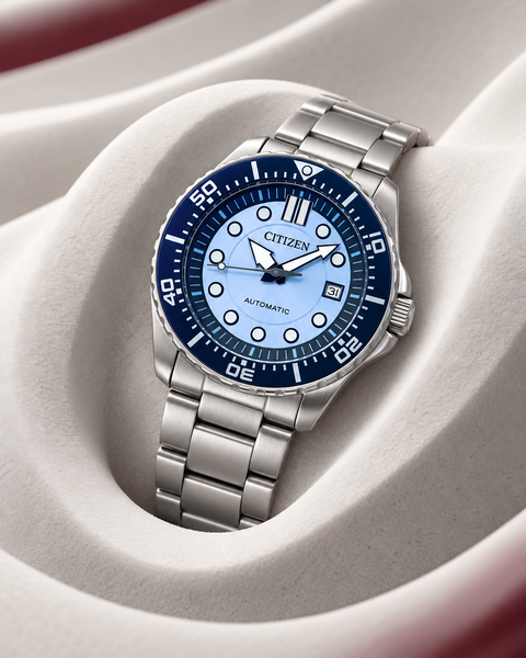 Citizen NJ0178-81M Mechanical Automatic 43 mm Beginning Blue Dial Watch