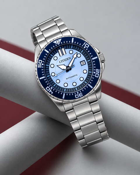 Citizen NJ0178-81M Mechanical Automatic 43 mm Beginning Blue Dial Watch