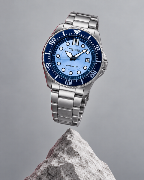 Citizen NJ0178-81M Mechanical Automatic 43 mm Beginning Blue Dial Watch