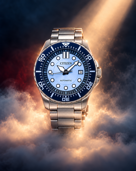 Citizen NJ0178-81M Mechanical Automatic 43 mm Beginning Blue Dial Watch
