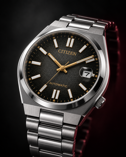 Citizen NJ0200-50E TSUYOSA 37mm Automatic 37 mm Gradient Black Dial Watch