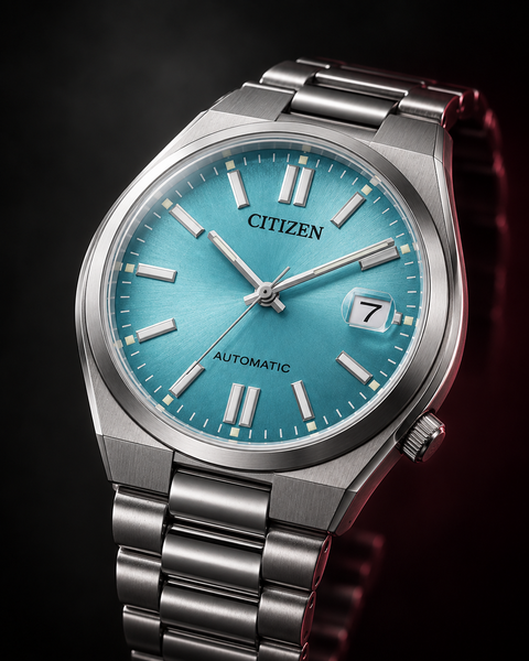 Citizen NJ0200-50L TSUYOSA 37mm Automatic 37 mm Ice Blue Dial Watch