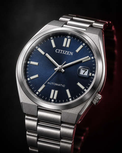 Citizen NJ0200-50M TSUYOSA 37mm Automatic 37 mm Blue Dial Watch
