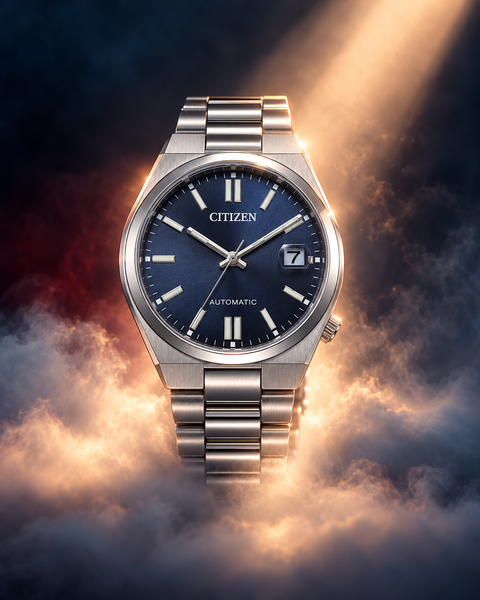 Citizen NJ0200-50M TSUYOSA 37mm Automatic 37 mm Blue Dial Watch