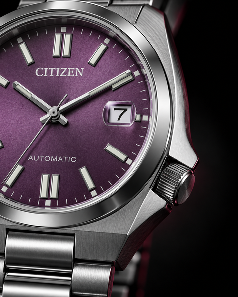 Citizen NJ0200-50W TSUYOSA 37mm Automatic 37 mm Purple Dial Watch