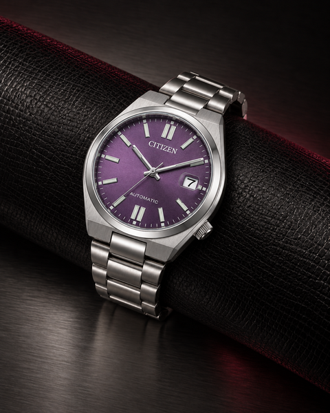 Citizen NJ0200-50W TSUYOSA 37mm Automatic 37 mm Purple Dial Watch